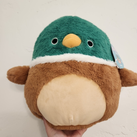 Squishmallows Other - New Avery The Duck Fuzzamallow Squishmallow 12" Plush